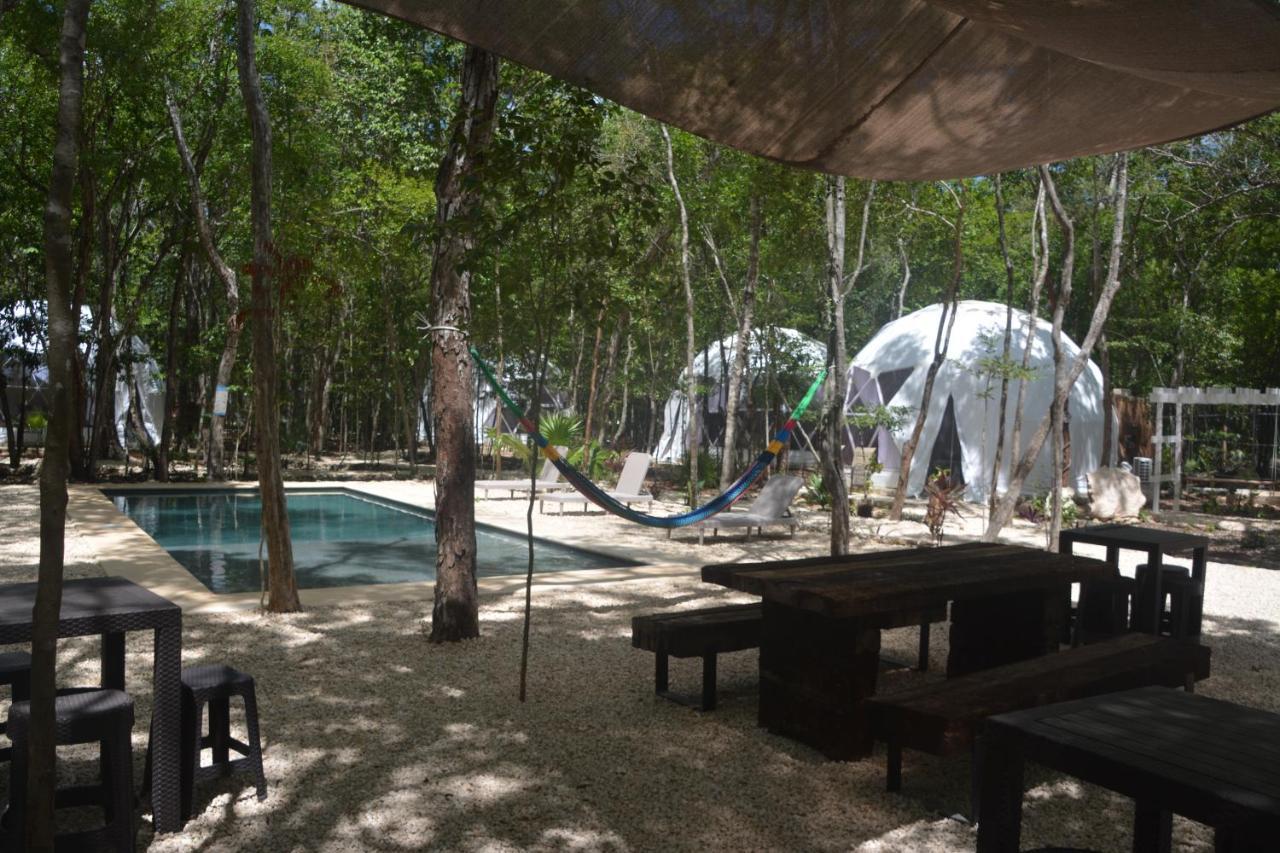 Glamping Mayan Glam Tulum Eksteriør billede