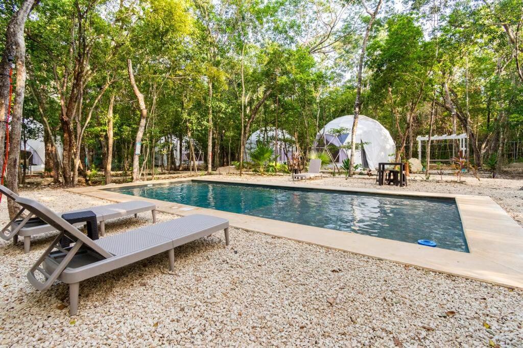 Glamping Mayan Glam Tulum Eksteriør billede